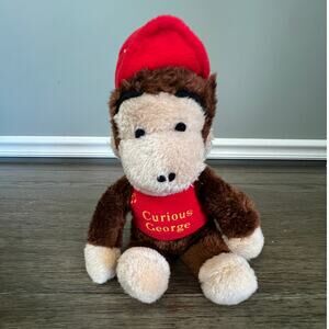 Vintage Knickerbocker Curious George Monkey Plush‎